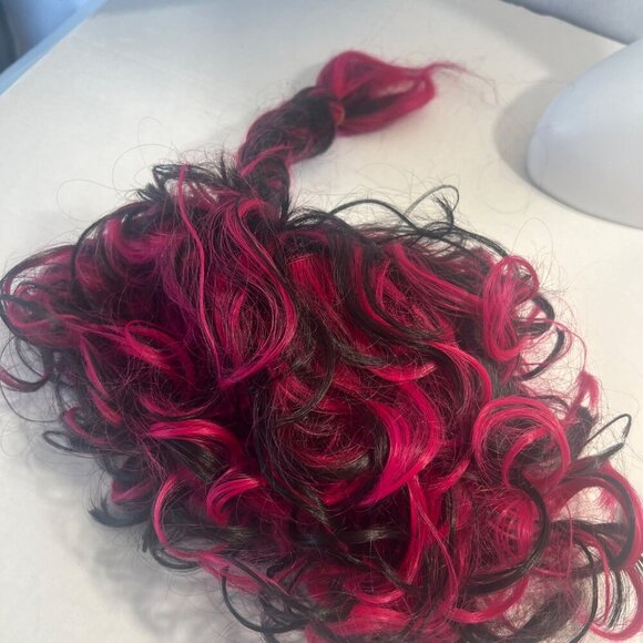 Hocus Pocus Mary Sanderson Wig Halloween Purple Wig OS - Picture 4 of 5